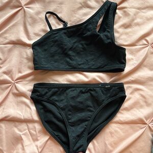 Abercrombie Like new black kids swimsuit